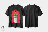تیشرت مشکی طرح دار ویل ۲، هنر آمریکایی آفریقایی تبار اثر جنادپاپ | فروشگاه ایماژ