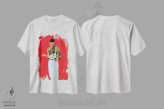 تیشرت سفید طرح دار ویل ۲، هنر آمریکایی آفریقایی تبار اثر جنادپاپ | immage.ir
