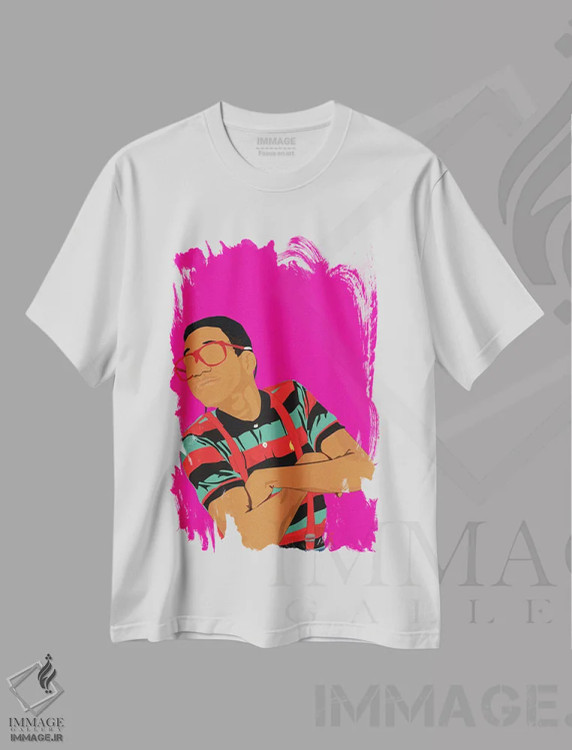 تیشرت سفید طرح دار آیا من این کار را کردم؟، هنر دیجیتال اثر جنادپاپ | فروشگاه ایماژ