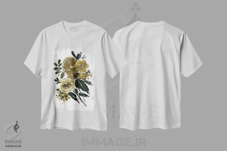 تیشرت سفید طرح دار خانهٔ غاری، دکور معاصر اثر گوشیا گرگورچیک | immage.ir