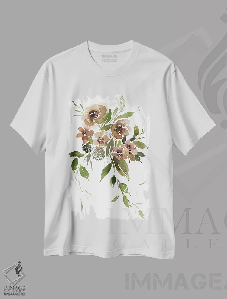 تیشرت سفید طرح دار گالیولی، دکور معاصر اثر گوشیا گرگورچیک | immage.ir