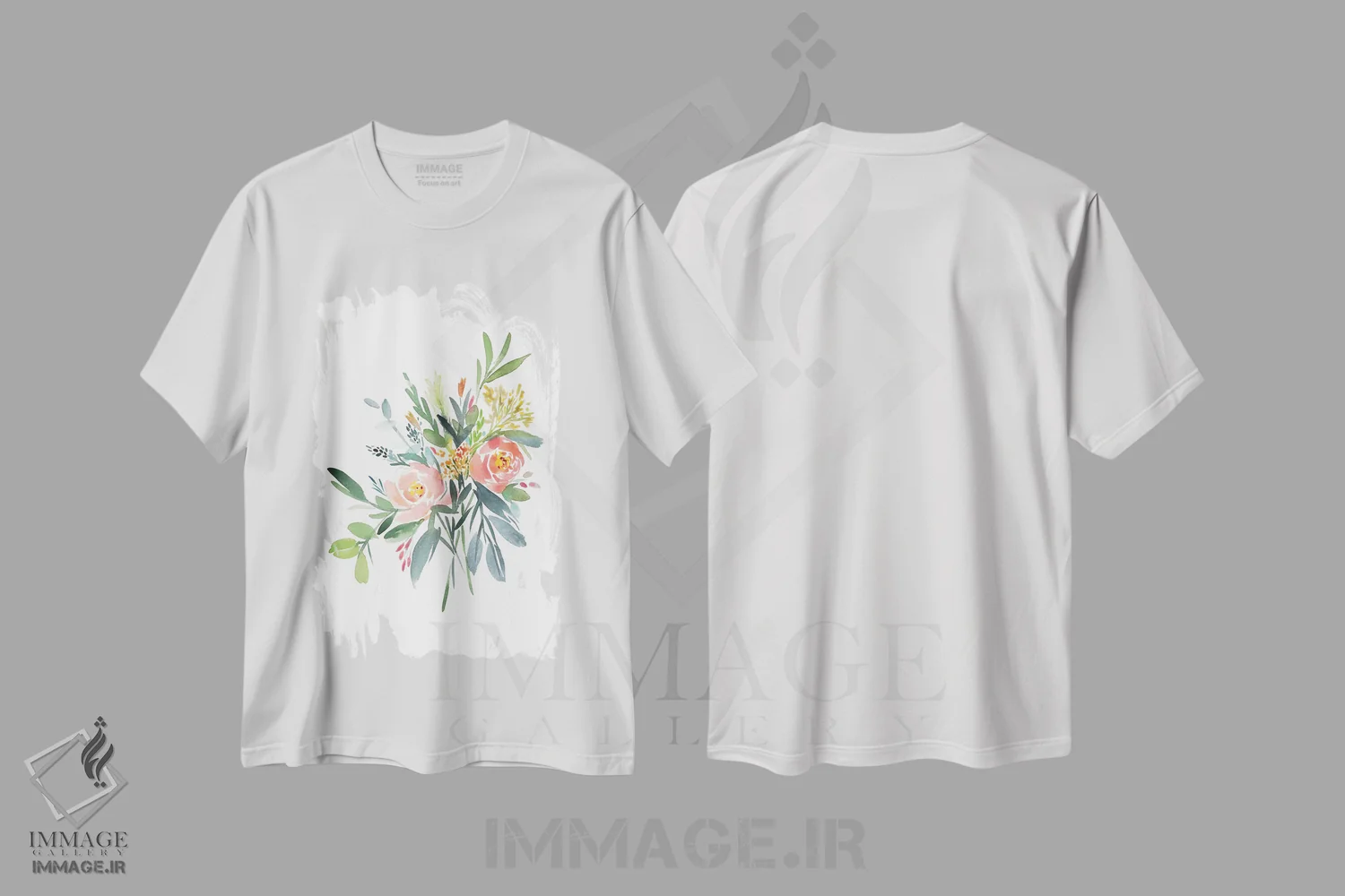 تیشرت سفید طرح دار جولای، دکور معاصر اثر گوشیا گرگورچیک | immage.ir