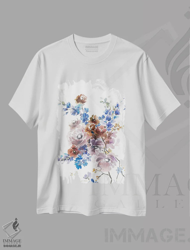 تیشرت سفید طرح دار پیتیلیانو، دکور معاصر اثر گوشیا گرگورچیک | فروشگاه ایماژ