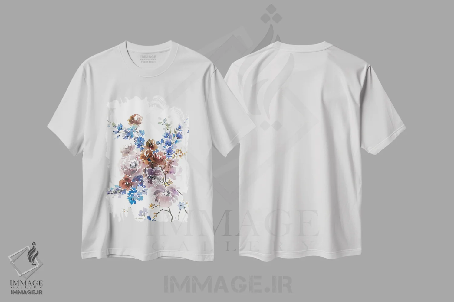 تیشرت سفید طرح دار پیتیلیانو، دکور معاصر اثر گوشیا گرگورچیک | فروشگاه ایماژ