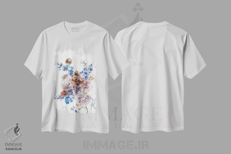 تیشرت سفید طرح دار پیتیلیانو، دکور معاصر اثر گوشیا گرگورچیک | فروشگاه ایماژ