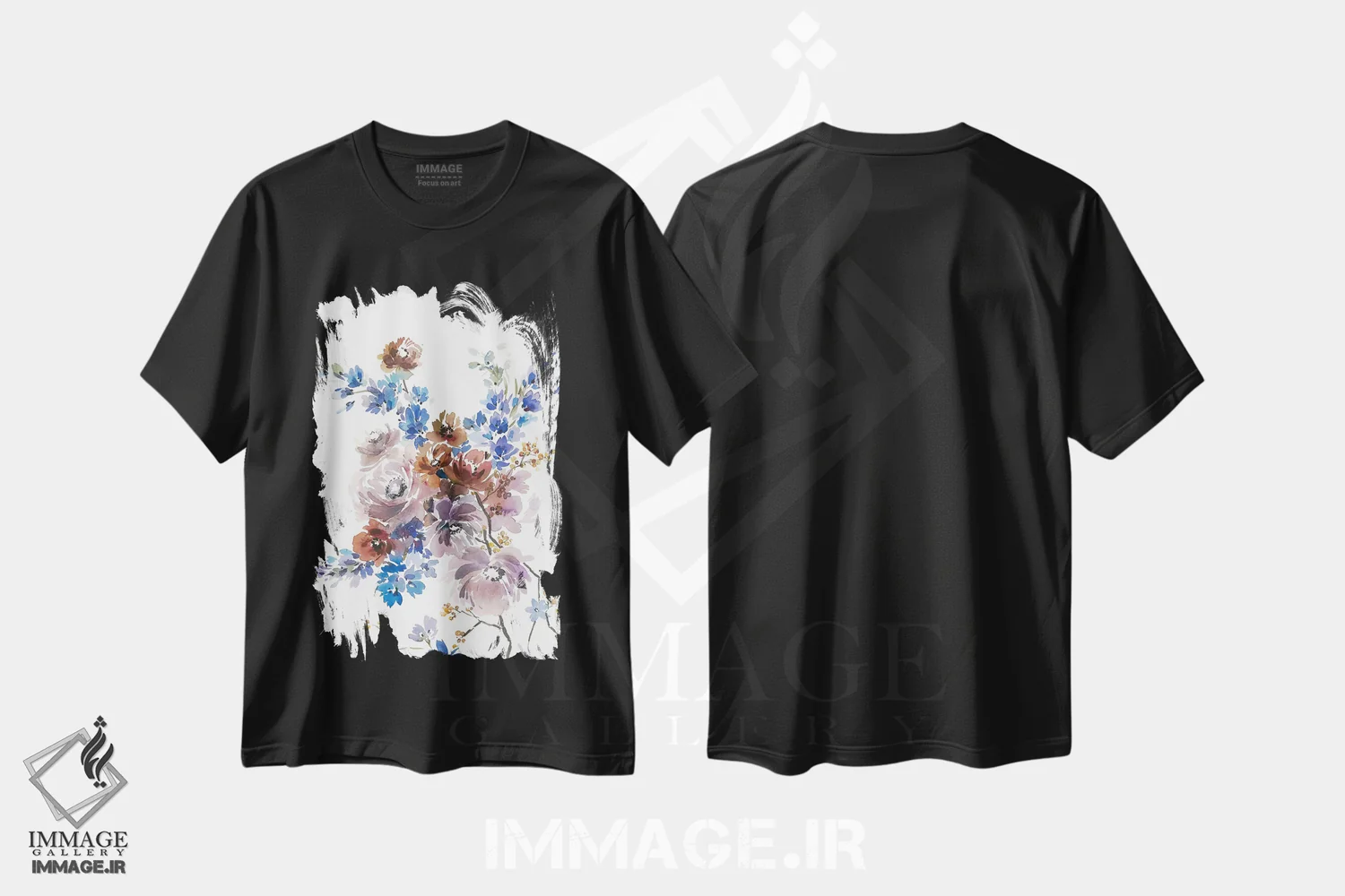 تیشرت مشکی طرح دار پیتیلیانو، دکور معاصر اثر گوشیا گرگورچیک | immage.ir