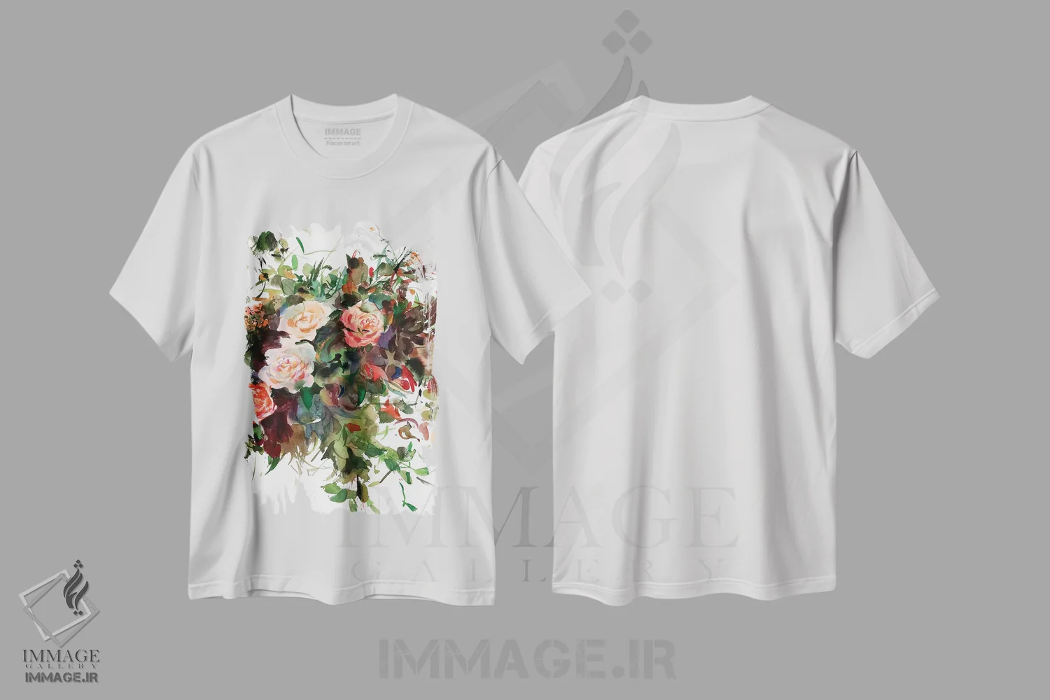 تیشرت سفید طرح دار ردواید، دکور معاصر اثر گوشیا گرگورچیک | immage.ir