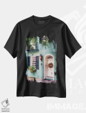 تیشرت مشکی طرح دار آثار جورج اوزه - فروشگاه ایماژ