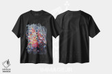 تیشرت مشکی طرح دار برایت گل آرزو دارم VI، آبستره اثر گِزیـن پوستما | immage.ir