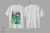 تیشرت سفید طرح دار تمساح ها، تزئینی اثر گرگ جوردانو | immage.ir