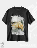 تیشرت مشکی طرح دار عقاب سرسفید، مدیوم اثر راب فرانسیس | immage.ir