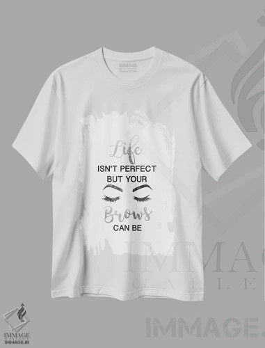 تیشرت سفید طرح دار آثار آماندا گرینوود - immage.ir