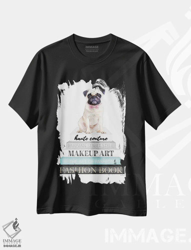 تیشرت مشکی طرح دار آثار آماندا گرینوود - immage.ir