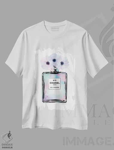 تیشرت سفید طرح دار آثار آماندا گرینوود - immage.ir