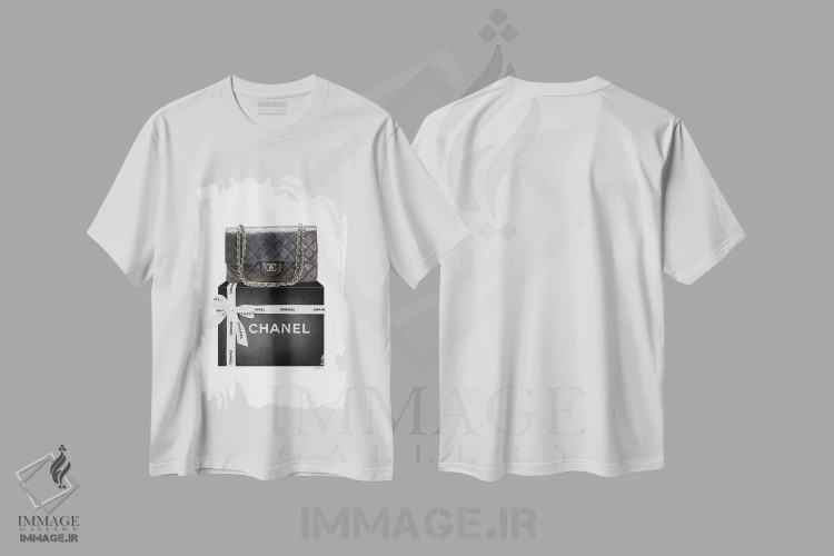 تیشرت سفید طرح دار آثار آماندا گرینوود - فروشگاه ایماژ