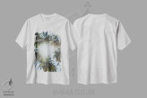 تیشرت سفید طرح دار درختان نخل، فیلیپین II، تزئینی اثر لوک آنتونی گرم | immage.ir