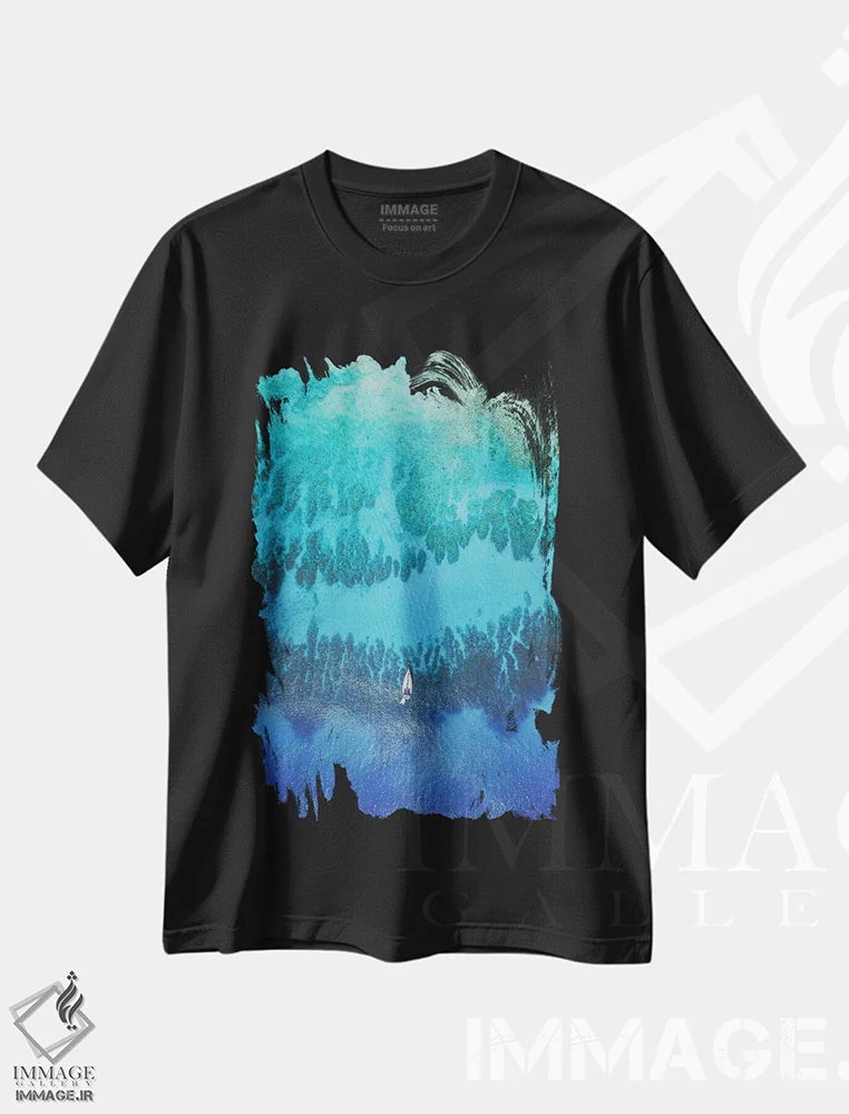 تیشرت مشکی طرح دار Honduras II، مدیوم اثر لوک آنتونی گرم | immage.ir