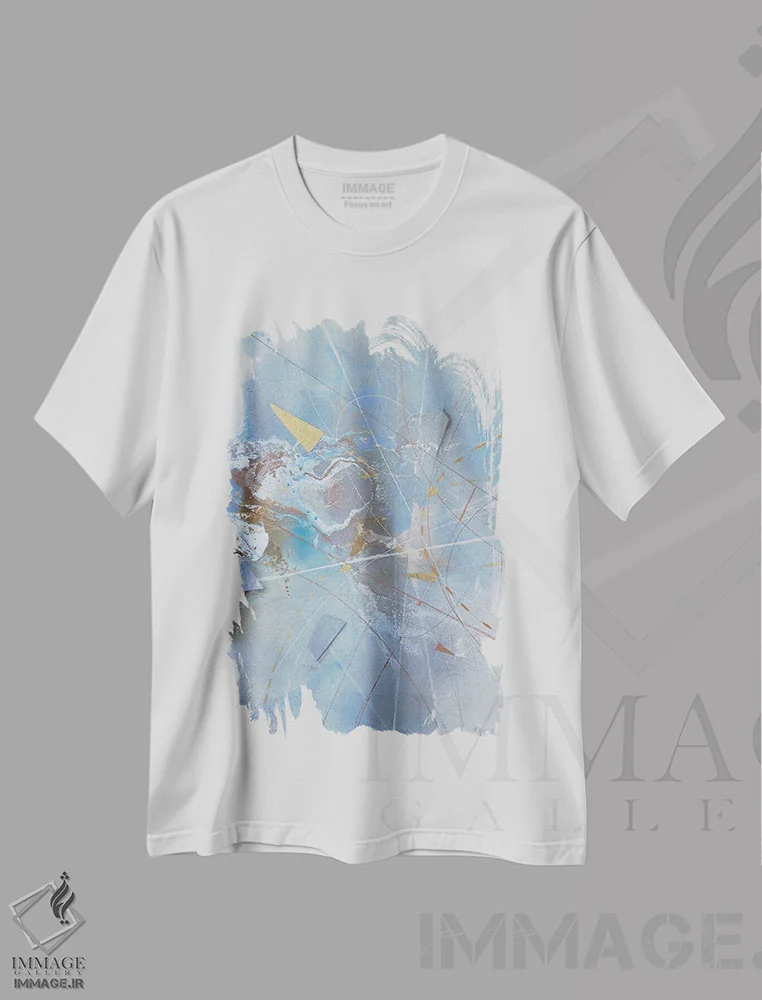تیشرت سفید طرح دار النیت، ستارهٔ عقرب اثر مارگاریتا گارسس | فروشگاه ایماژ