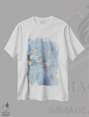 تیشرت سفید طرح دار النیت، ستارهٔ عقرب اثر مارگاریتا گارسس | فروشگاه ایماژ