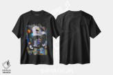 تیشرت مشکی طرح دار قدرت و جلال، هنر فاخر معاصر اثر گرائیم استیونسون | immage.ir