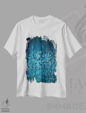 تیشرت سفید طرح دار پلانکتونیک اثر گییرمو آریسمندی | immage.ir