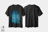 تیشرت مشکی طرح دار پلانکتونیک اثر گییرمو آریسمندی | فروشگاه ایماژ