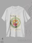 تیشرت سفید طرح دار سوپ فونگ ۱، تزئینی اثر گاستروورلد | فروشگاه ایماژ