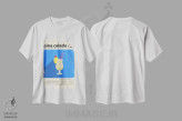 تیشرت سفید طرح دار پینا کولادا، تزئینی اثر گاستروورلد | فروشگاه ایماژ