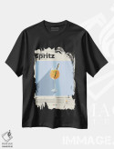 تیشرت مشکی طرح دار اشپرایتز، تزئینی اثر گاستروورلد | فروشگاه ایماژ