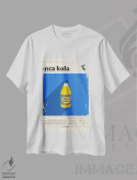 تیشرت سفید طرح دار اینکا کولا، تزئینی اثر گاستروورلد | immage.ir