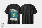 تیشرت مشکی طرح دار موهیتو، تزئینی اثر گاستروورلد | immage.ir