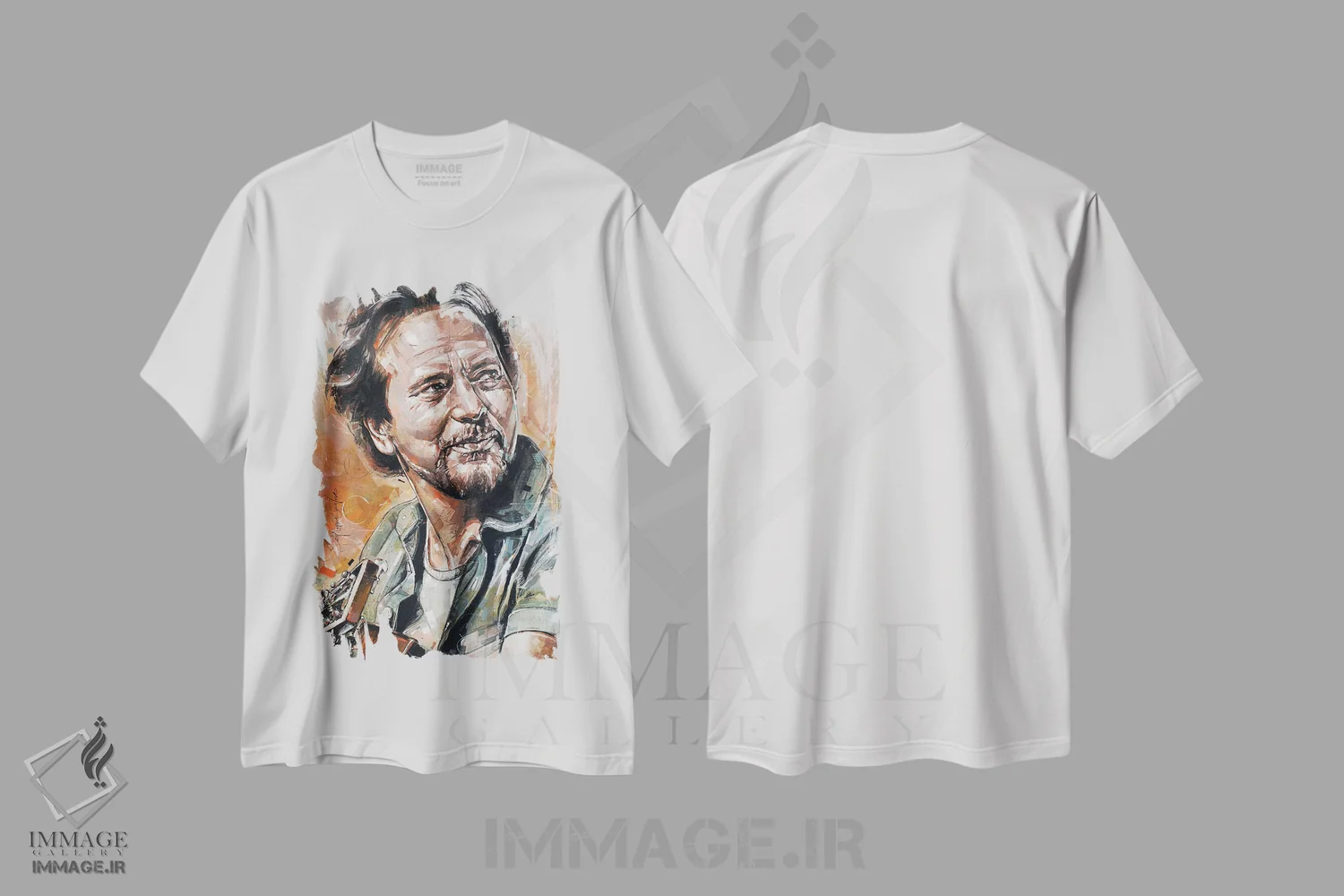 تیشرت سفید طرح دار ادی ودر، پرل جم، مدیوم اثر ژوس هوپن برورز | فروشگاه ایماژ