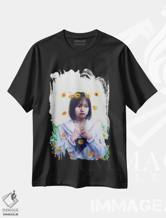 تیشرت مشکی طرح دار آثار تاکاهیرو هیربایاشی - فروشگاه ایماژ