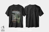 تیشرت مشکی طرح دار گلخانه گرمسیری، دکور معاصر اثر سباستین هیلگتاگ | immage.ir