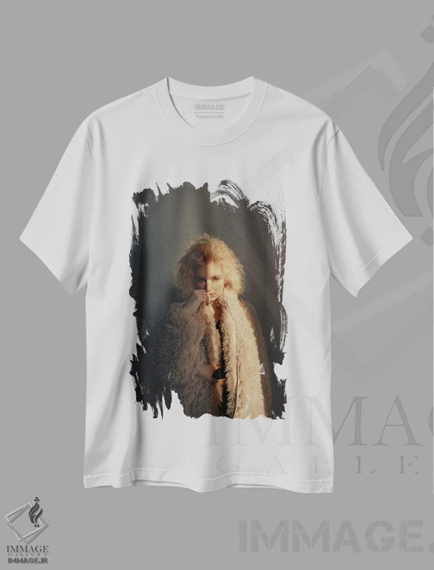 تیشرت سفید طرح دار غروب ۲، عکاسی هنری فاخر اثر سباستین هیلگتاگ | فروشگاه ایماژ