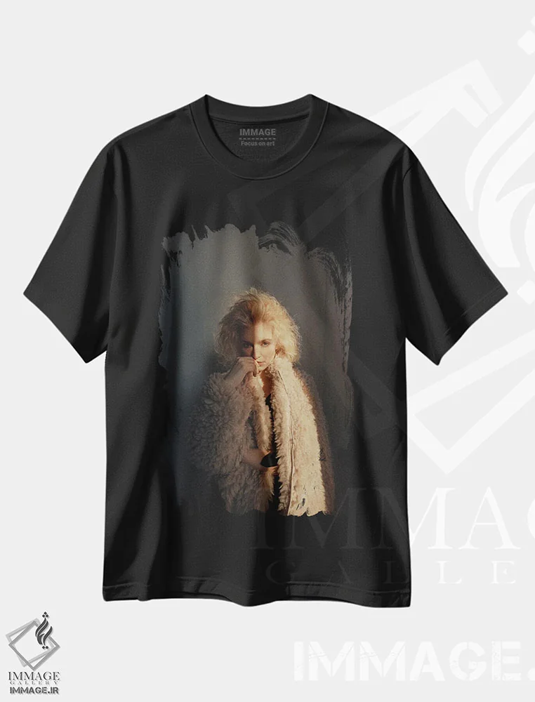 تیشرت مشکی طرح دار غروب ۲، عکاسی هنری فاخر اثر سباستین هیلگتاگ | immage.ir