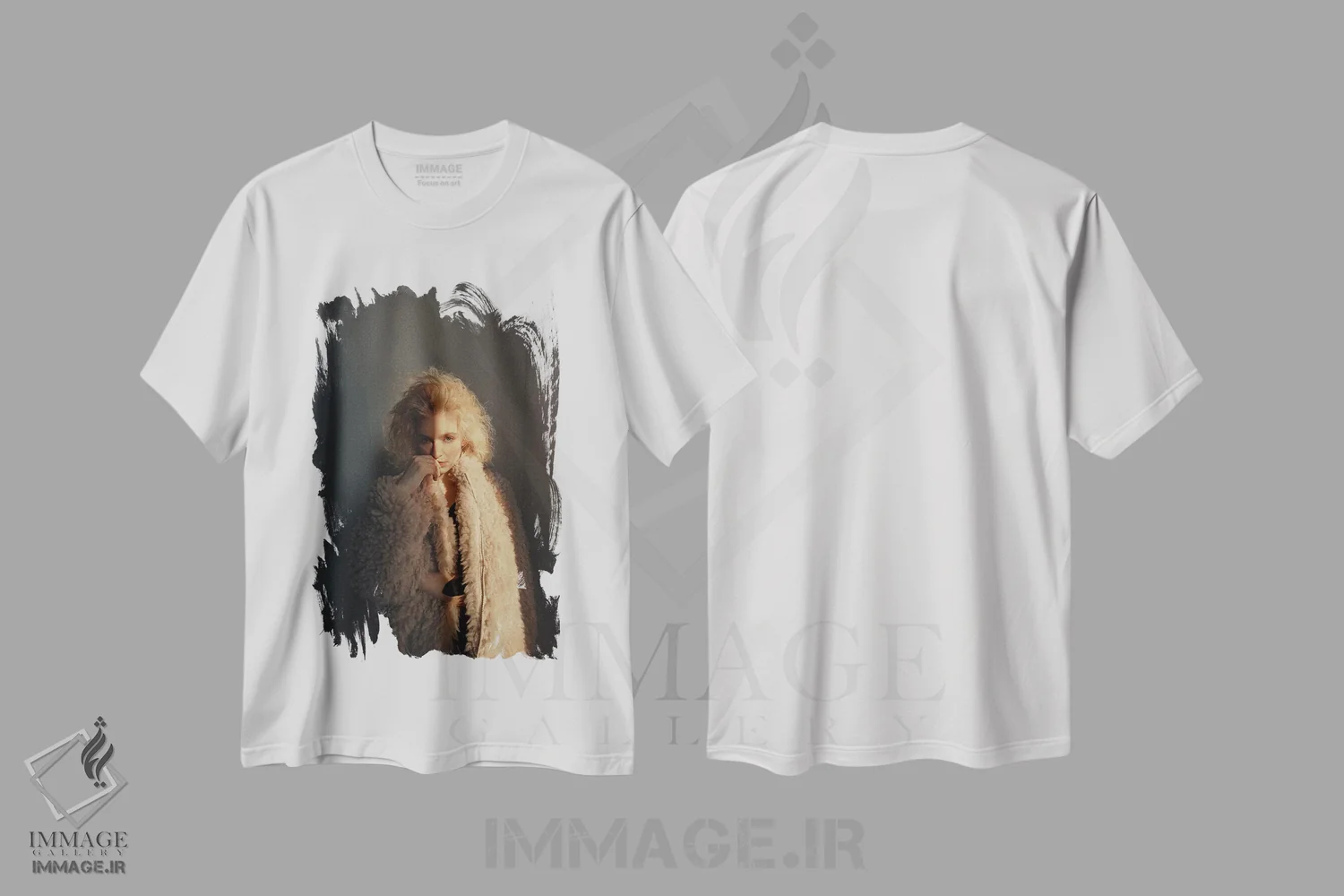 تیشرت سفید طرح دار غروب ۲، عکاسی هنری فاخر اثر سباستین هیلگتاگ | فروشگاه ایماژ