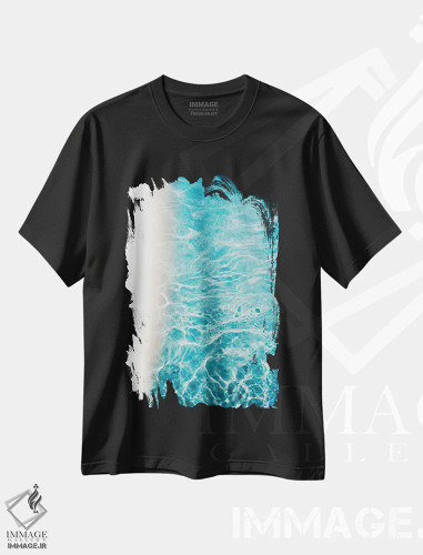 تیشرت مشکی طرح دار مجموعه آنالوگ، تزئینی اثر سباستین هیلگتاگ | فروشگاه ایماژ