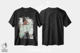 تیشرت مشکی طرح دار پرنسس تیانا لوس، هنر آمریکایی آفریقایی تبار اثر هدر گری | immage.ir