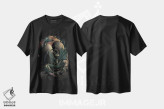 تیشرت مشکی طرح دار فرزند اژدها، تزئینی اثر وینسنت های | immage.ir