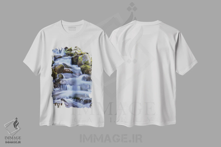 تیشرت سفید طرح دار آثار هولیس لونی - immage.ir