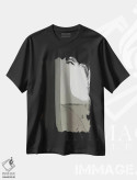 تیشرت مشکی طرح دار آثار اثر دن هابدی | فروشگاه ایماژ