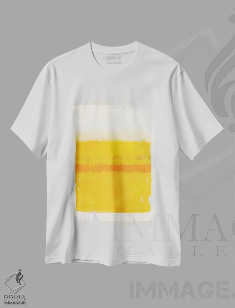 تیشرت سفید طرح دار روز روشن اثر دن هابدی | immage.ir