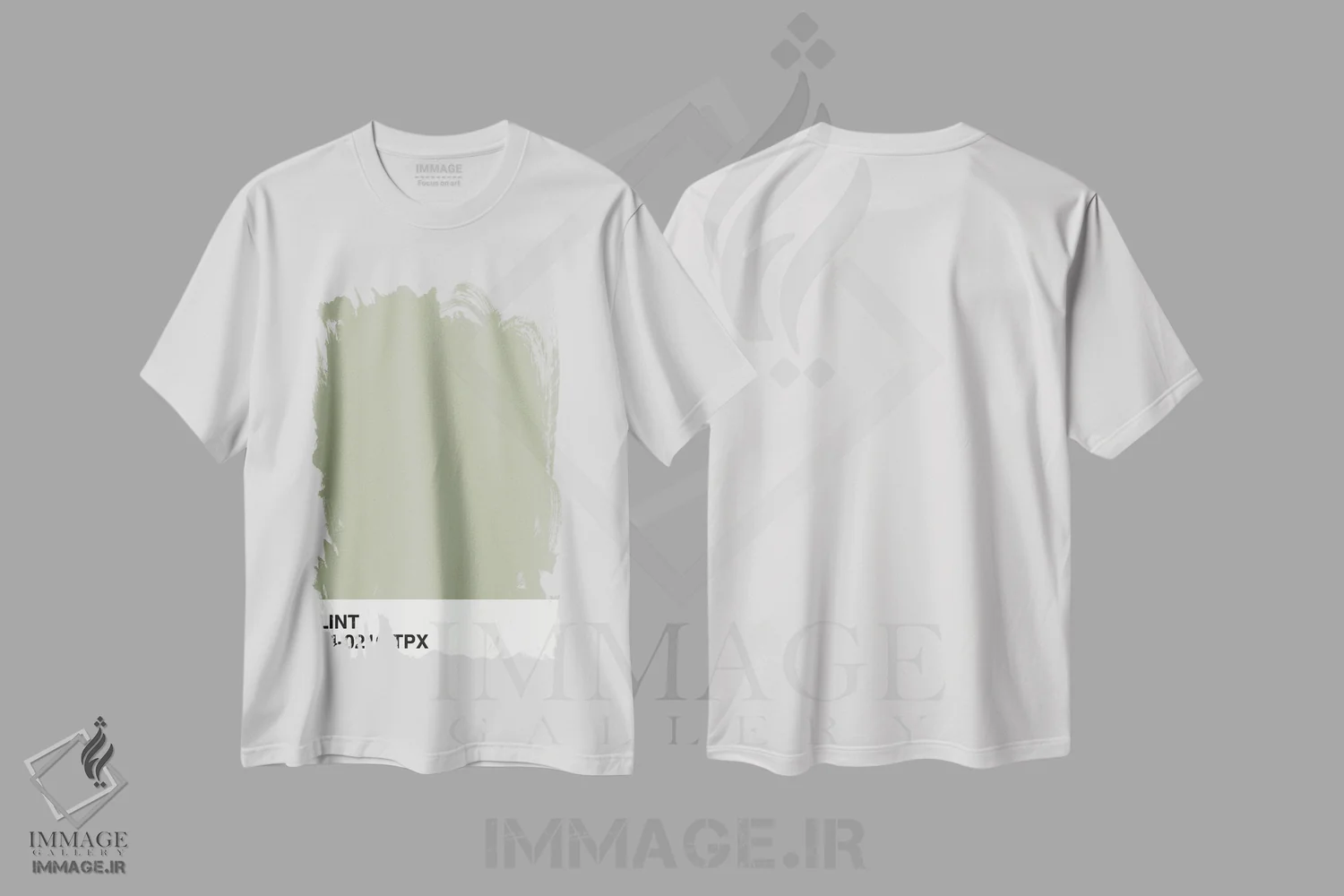 تیشرت سفید طرح دار کُرک ۱۴-۰۲۱۶ TPX اثر هانی مون هتل | فروشگاه ایماژ