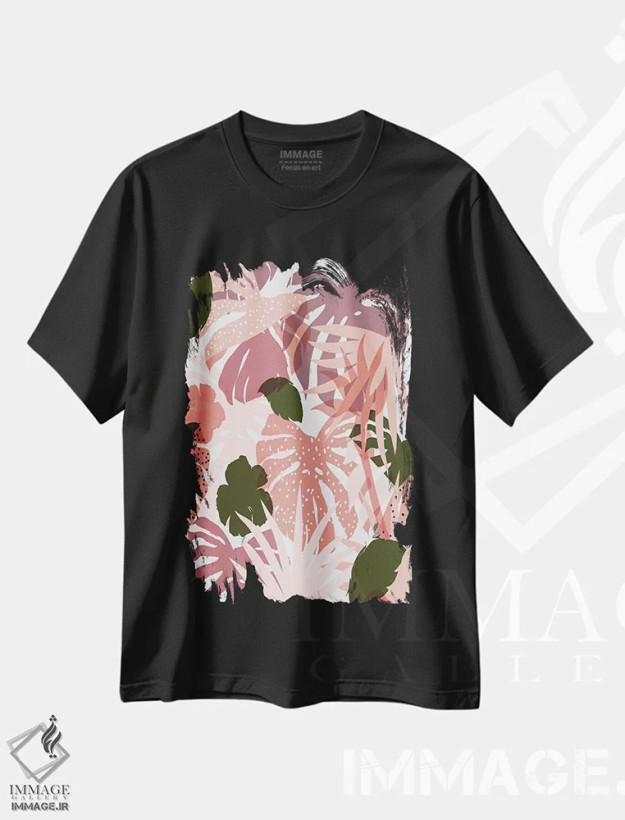 تیشرت مشکی طرح دار گورو ۳، تزئینی اثر هانی مون هتل | فروشگاه ایماژ