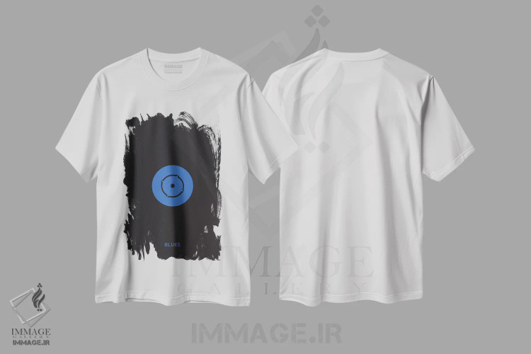 تیشرت سفید طرح دار بلوز ها اثر هانی مون هتل | immage.ir