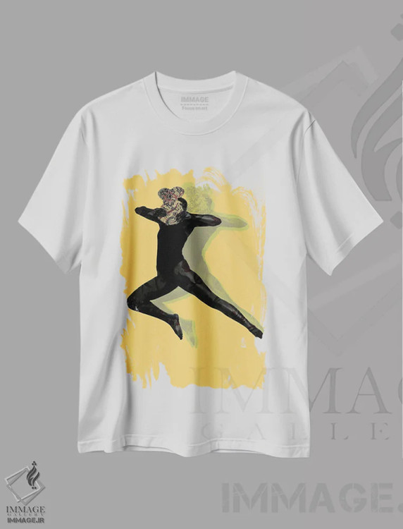 تیشرت سفید طرح دار آزادی ۲، عکاسی هنری فاخر اثر هری ادونزه | immage.ir