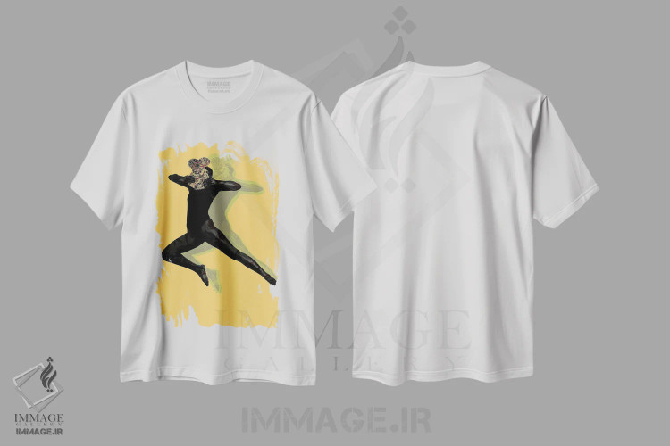تیشرت سفید طرح دار آزادی ۲، عکاسی هنری فاخر اثر هری ادونزه | immage.ir