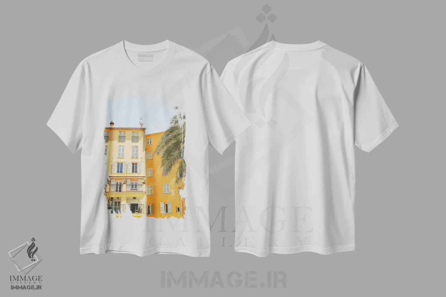 تیشرت سفید طرح دار France,معماری شهری در نیس، فرانسه، تزئینی اثر هنریکه شنک | immage.ir