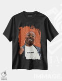 تیشرت مشکی طرح دار فضا را بگیر، هنر آمریکایی آفریقایی تبار اثر آرت پِی سی ئی | immage.ir
